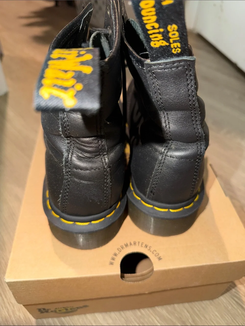 Dr. Martens Black Leather